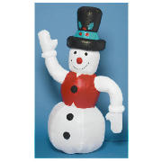6ft Inflatable Snowman