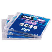 8cm DVD-RW 3 Disc Jewel Case