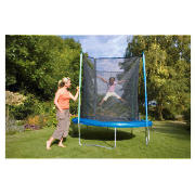 8Ft Trampoline with Enclosure