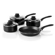 Aluminium Non Stick 3 Piece & 25cm Frypan