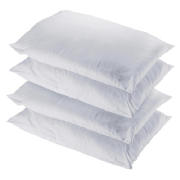 tesco Antibacterial Cotton Cover 4 pack pillows