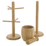 Tesco Bamboo Accessories Set
