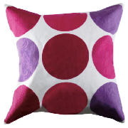 Tesco Basic Cushion Spot, Pink