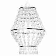 Tesco Beaded Cage Pendant Clear