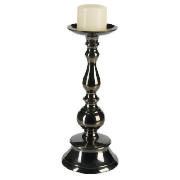 Blackened Nickle Candle Stick 30cm