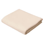 Tesco Brushed Cotton Pillowcase, Cream