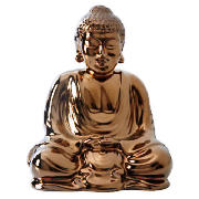 Ceramic Buddha Bronze colour