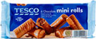 Tesco Chocolate Mini Rolls (6)