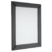 Contemporary Black Bevelled Mirror 40x50cm