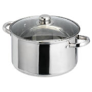 tesco Cook It Stainless Steel Stockpot 24cm