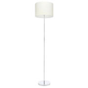 tesco Cotton Shade Floor Lamp, Cream