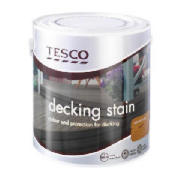 Tesco Decking Stain Natural Oak 2.5L
