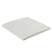 tesco Double Fitted Sheet, Cream