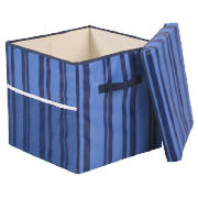 Fabric Storage Box Blue