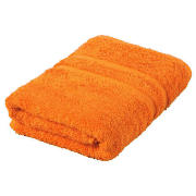 Tesco Face Cloth, Orange