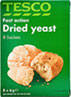 Tesco Fast Action Dried Yeast (56g)
