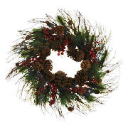 tesco Finest Traditional Cone Wreath