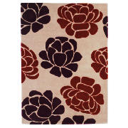 Tesco Floral Wool Rug, Multi 120x170cm