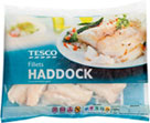 Tesco Haddock Fillets (500g) On Offer