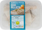 Tesco Healthy Eating Cod Fillets (450g) On Offer