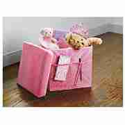 Kids Fabric Storage Box - Pink
