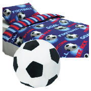 Kids Football Printed Duvet & Cushion Set
