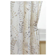 Tesco Leaf Print Curtains 168x183cm