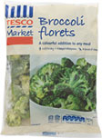 Tesco Market Value Broccoli Florets (907g)