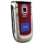 tesco Mobile Nokia 2760 Mobile Phone Red