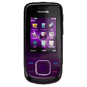 tesco Mobile Nokia 3600 Mobile Phone Plum