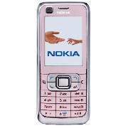 tesco Mobile Nokia 6120 Mobile Phone Pink