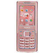 tesco Mobile Nokia 6500 mobile phone Pink