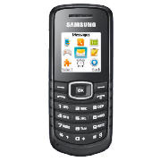 Tesco Mobile Samsung E1080i Black