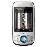 Mobile Sony Ericsson Zylo Silver/Blue