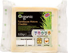 Tesco Organic Farmhouse Mature Cheddar (240g) On