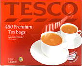 Tesco Premium Tea Bags (480 per pack - 1.5Kg)