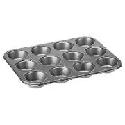 Tesco Professional weight 12 cup muffin pan
