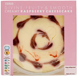 Tesco Raspberry Swirl Cheesecake (630g)