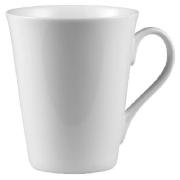 tesco rimmed porcelain mug white 6 pack