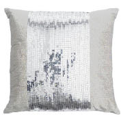 Silver Sequin Cushion