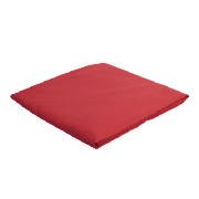 tesco Single Fitted Sheet, Dark Red