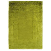 Tiered Wool Rug, Green 120X170cm