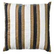 Tesco Velvet Stripe Cushion, Ellis
