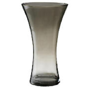 tesco Waisted Vase 25cm Grey