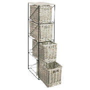 Willow 4 draw tower white