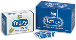 Tetley Tea Bags Tagged in Envelope High Quality