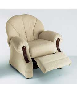 Recliner Chair - Biscuit