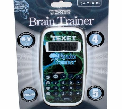 Texet Educational Fun Brain Trainer Brain Games learning , Puzzles For 5 Years Plus Brain Learner Tests 300000   Questions Maths Improve Your Basic Arithmic, Logic, Memory and Sign Recognition For Enhanced 