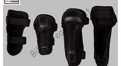 MX Enduro Motocross Knee & Elbow Pads Guards Armour CE Approved One Size Fits All