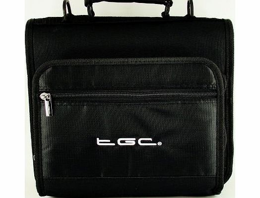 New Jet Black Shoulder Carry Case Bag for the Philips PD7030/05 18 cm/7`` LCD Portable DVD Player